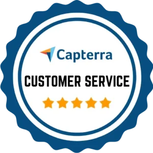 Capterra &mdash; Customer Service 5 stars