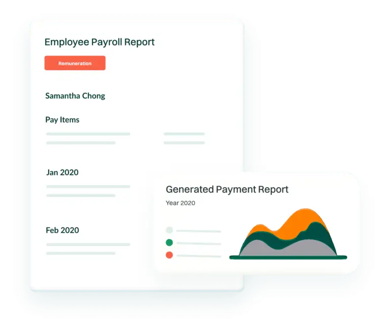 briohr's view of employee payroll report