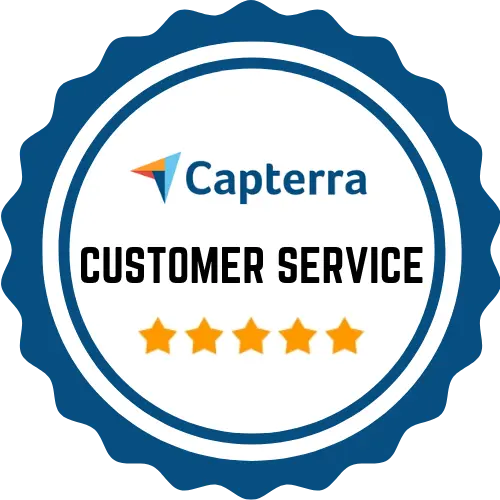 Capterra customer service award