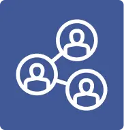 Icon showing groups