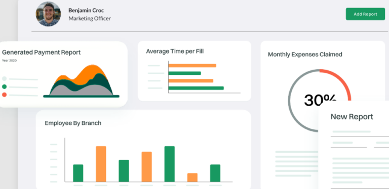 BrioHR's reporting and analytics feature