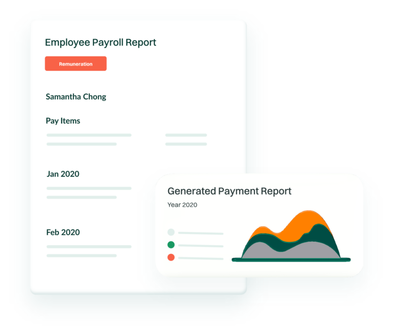 briohr's view of employee payroll report