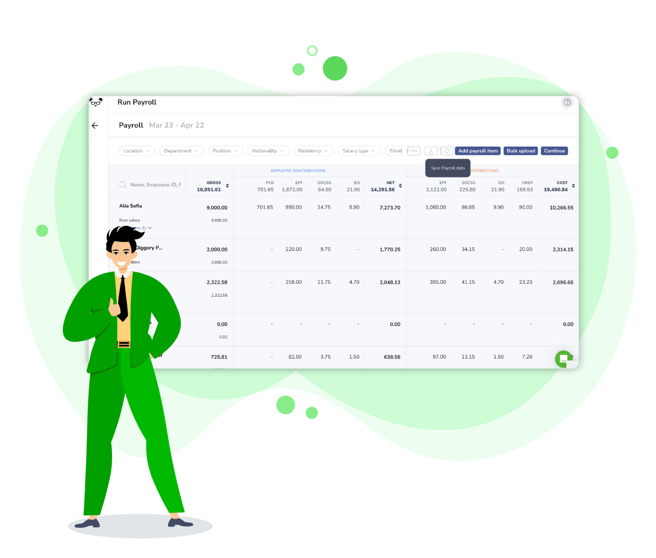 Seamless payroll with PayrollPanda