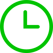 Icon showing clock