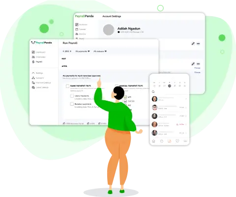 Viewing employee information