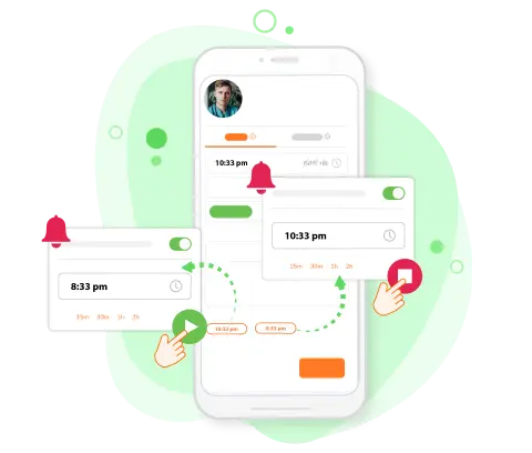 Notifications when clocking in and out via Jibble
