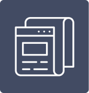 Icon showing an article