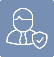 Icon showing employee