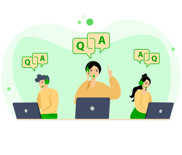 Q&A team