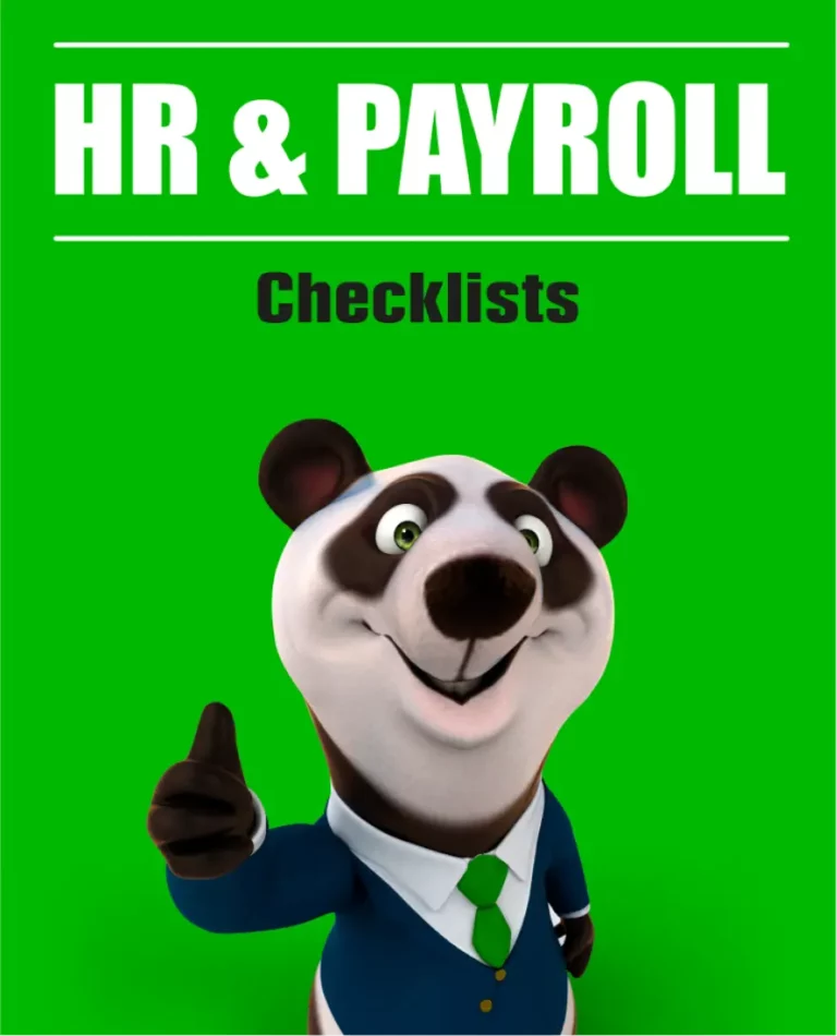 HR and payroll checklist cover image