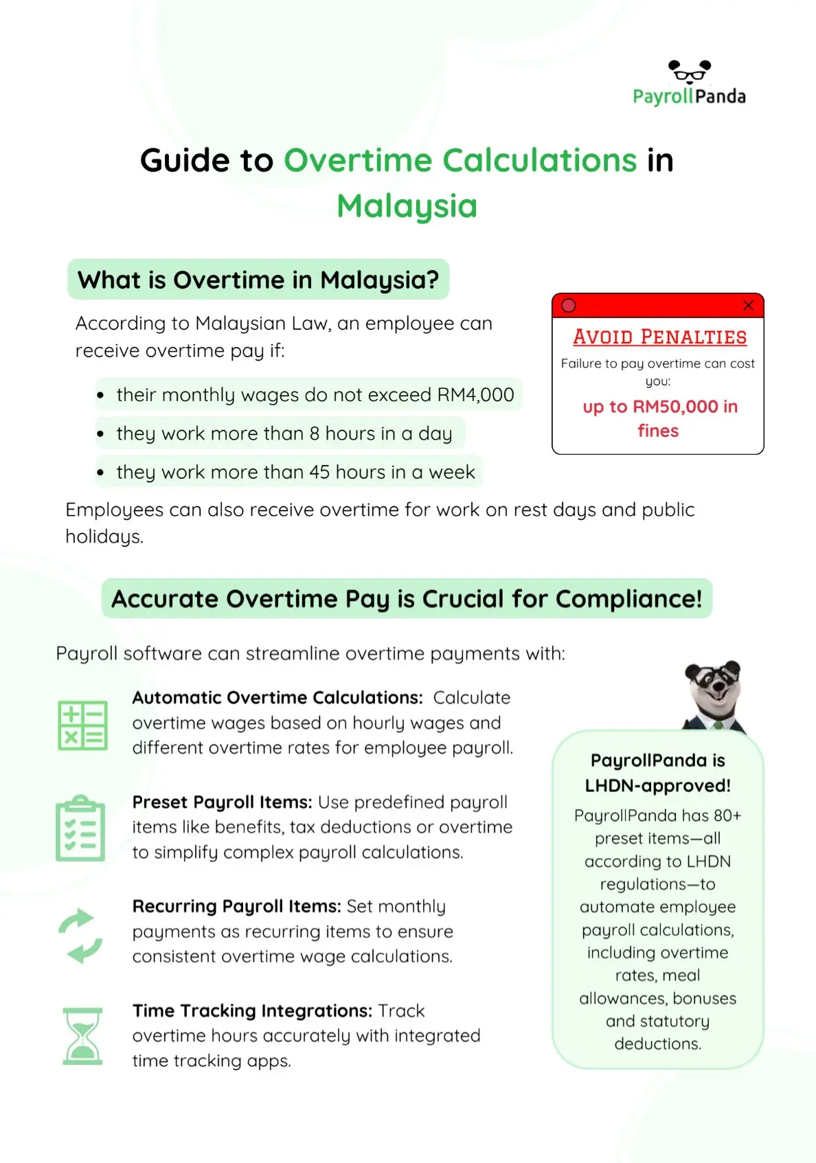 guide to overtime calculations malaysia