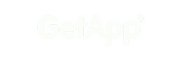 GetApp logo in white